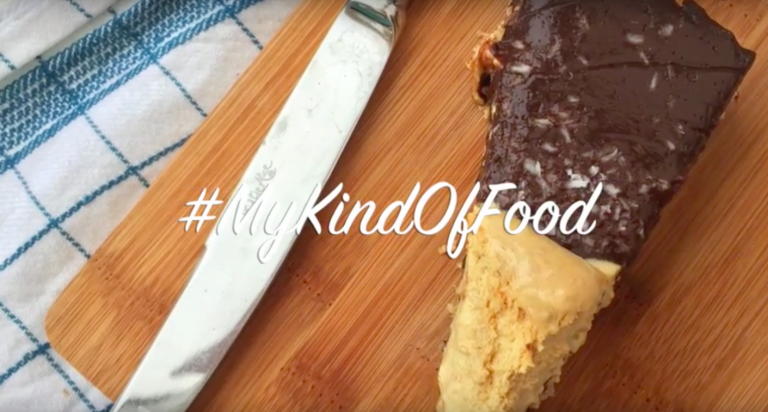 #MyKindOfFood Chocolate and Coconut Pie