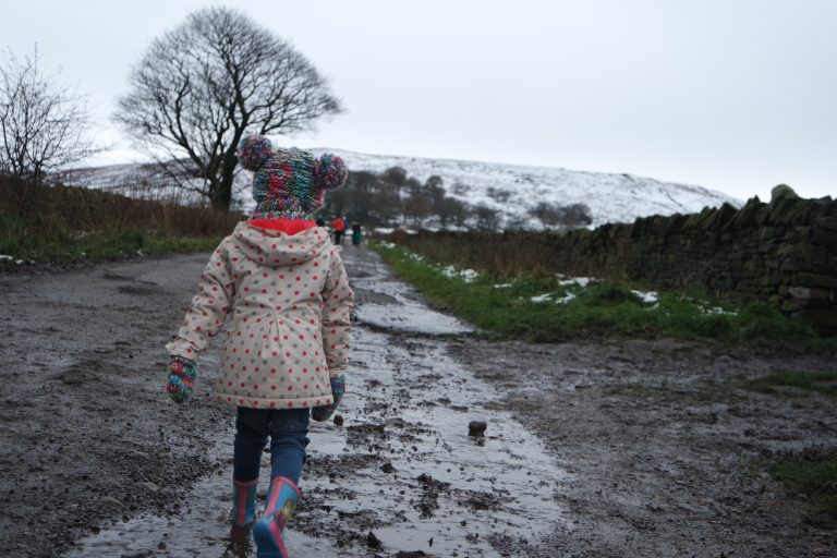 A snowy November family break in West Yorkshire