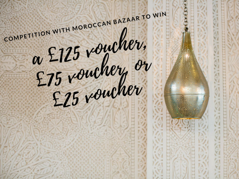 Win a voucher to spend at Moroccan Bazaar worth up to £300