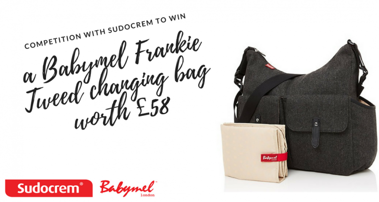 Win a Babymel Frankie Tweed Changing Bag