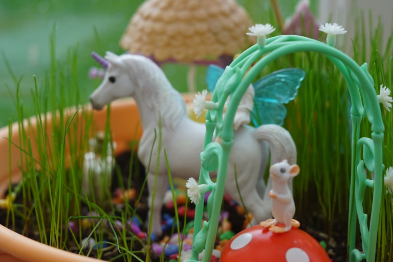 My Unicorn garden – create your own garden #NationalUnicornDay