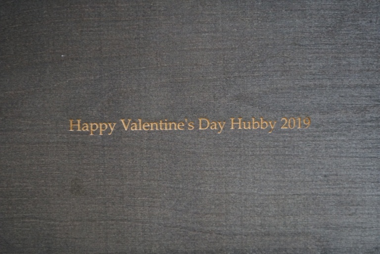 A wonderful surprise for Hubby this Valentine’s Day