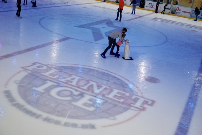 Our family fun day at Planet Ice MK