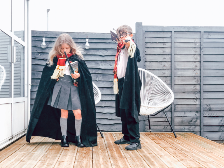 How to involve your kids in making their costumes and props