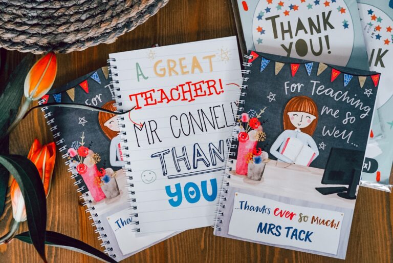 How parents can express thanks to a teacher