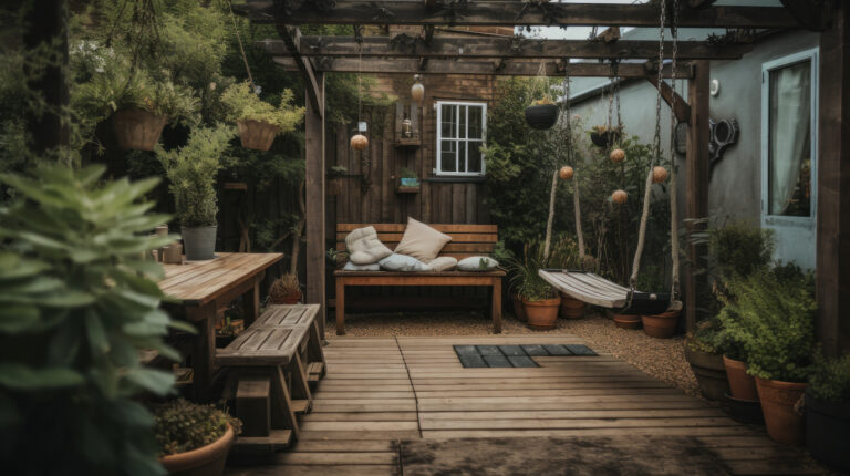 Make the most of your outdoor space by turning it into a family friendly area