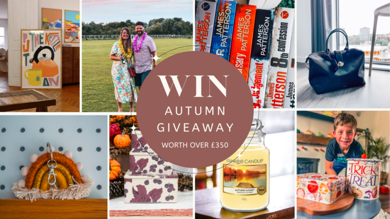 Win an amazing Autumnal bundle of goodies worth over £350